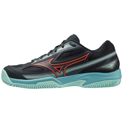 Zapatos Mizuno Break Shot 4 CC Mujer - Negros / Rojos / Turquesa - Chile M890SUWZFG